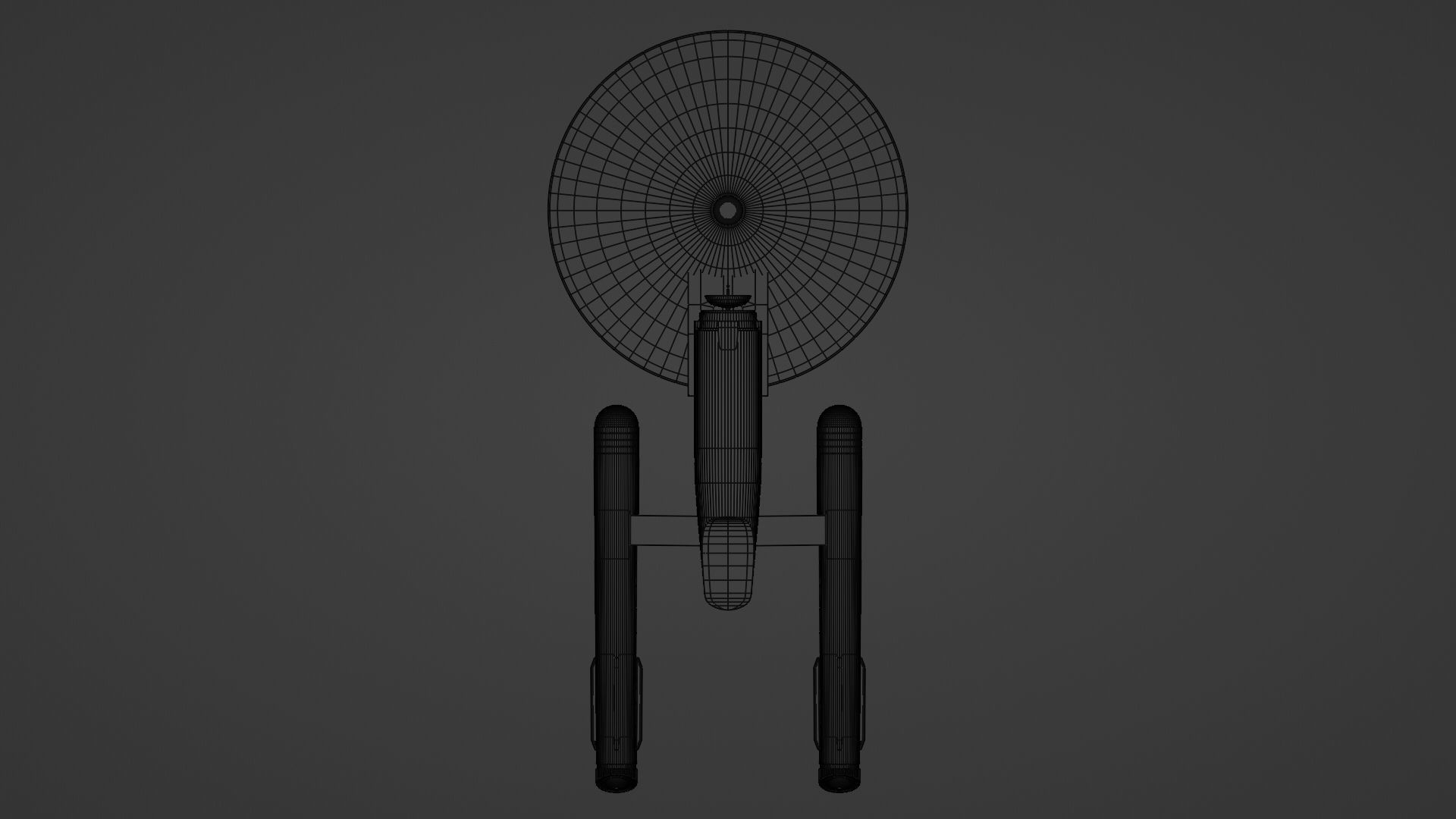 USS Enterprise 3D model_12