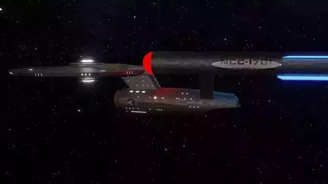 USS Enterprise 3D model