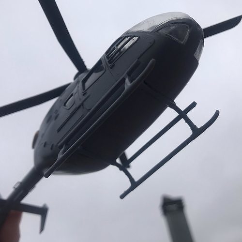 EC135 HELICOPTER SCALE MODEL 1 48 ASSEMBLY KIT 3D print model 2