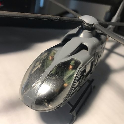 EC135 HELICOPTER SCALE MODEL 1 48 ASSEMBLY KIT 3D print model 6