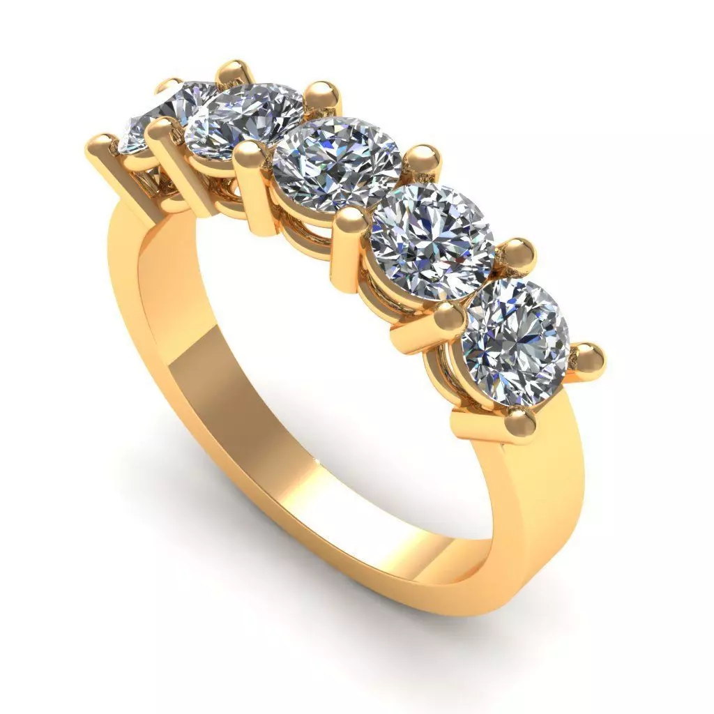 Wedding Band 3D print model_0