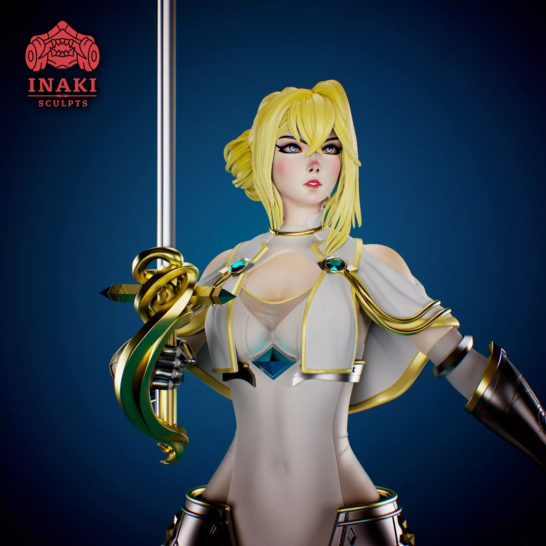 Jeanne DArc - Azur Lane 3D print model_0