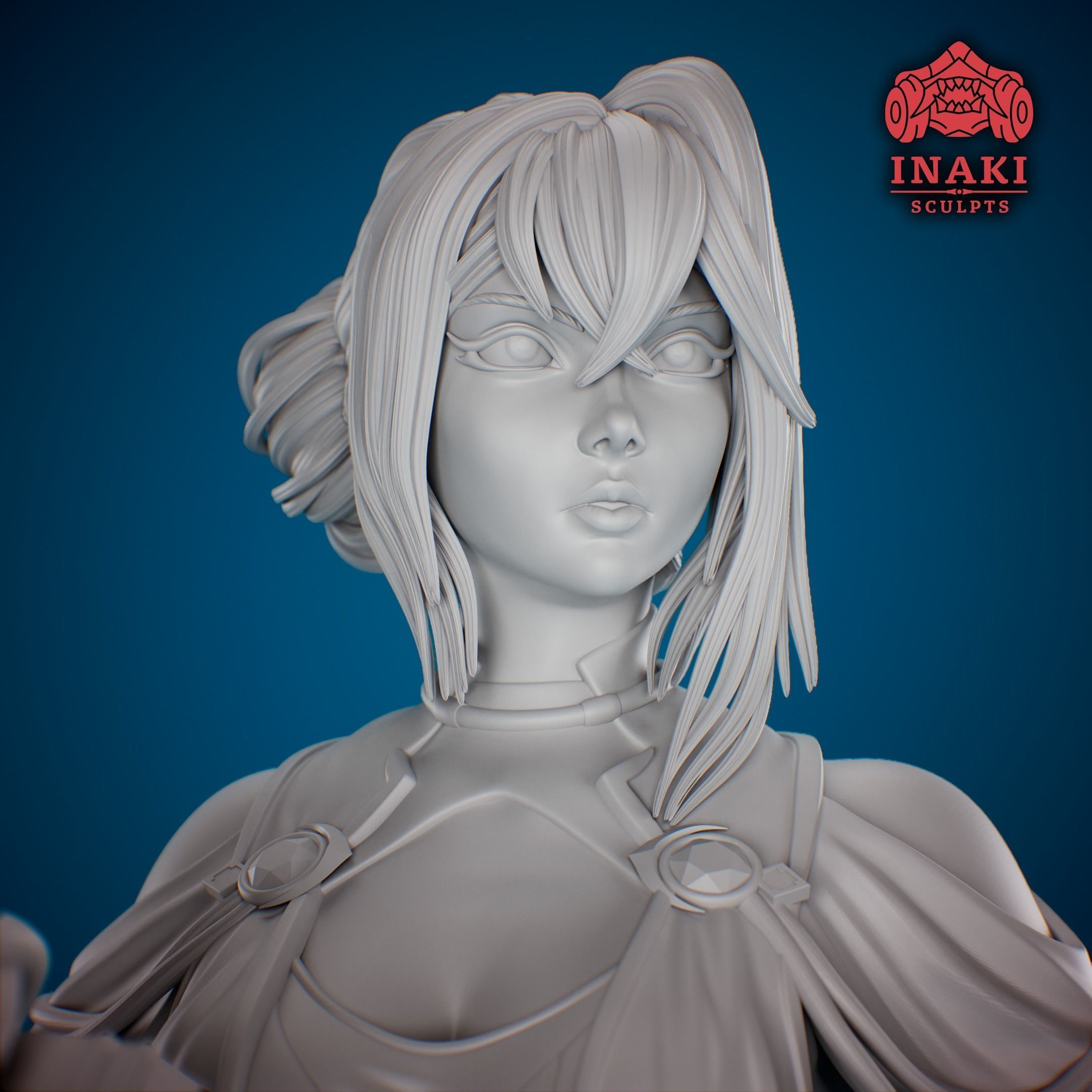 Jeanne DArc - Azur Lane 3D print model_4