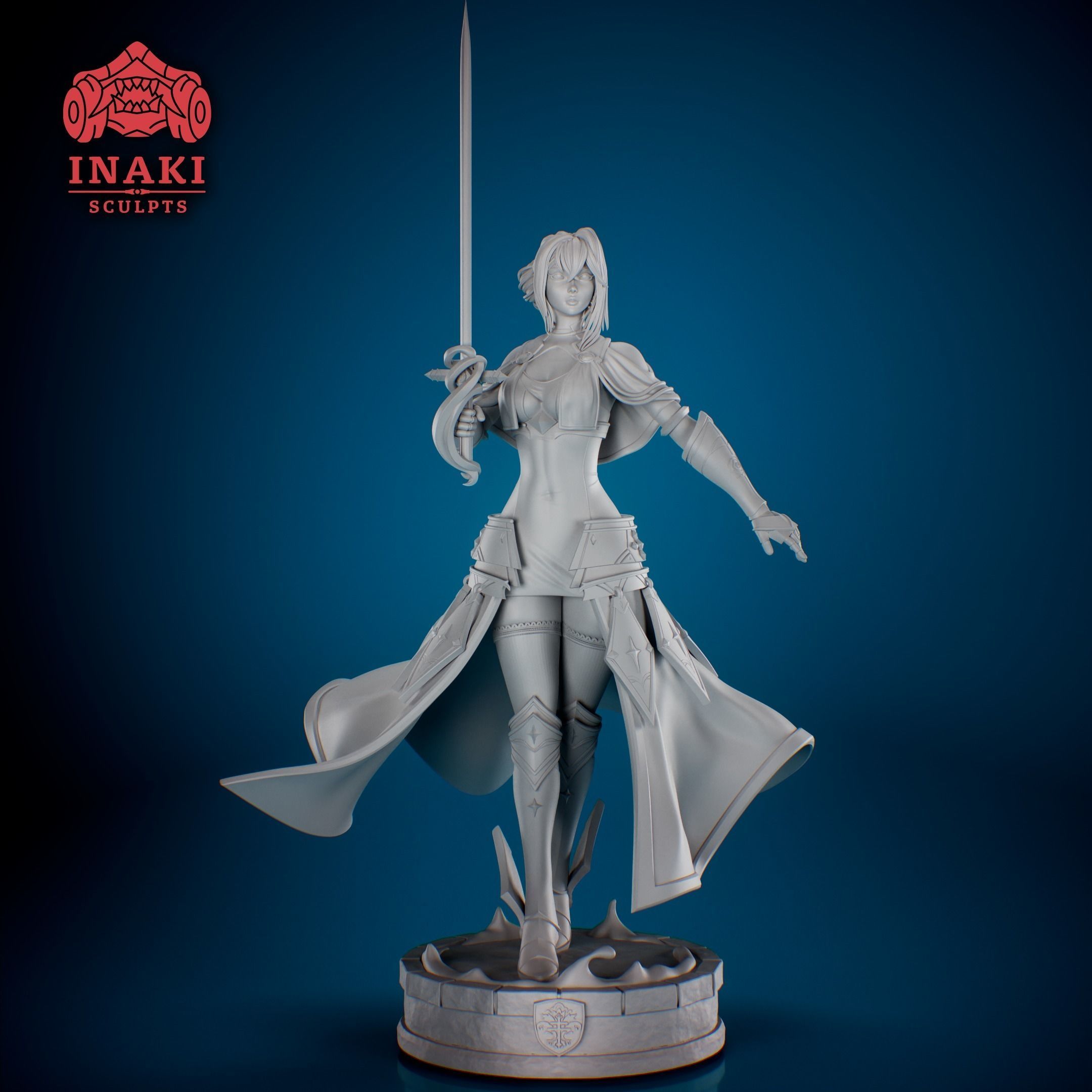 Jeanne DArc - Azur Lane 3D print model_5