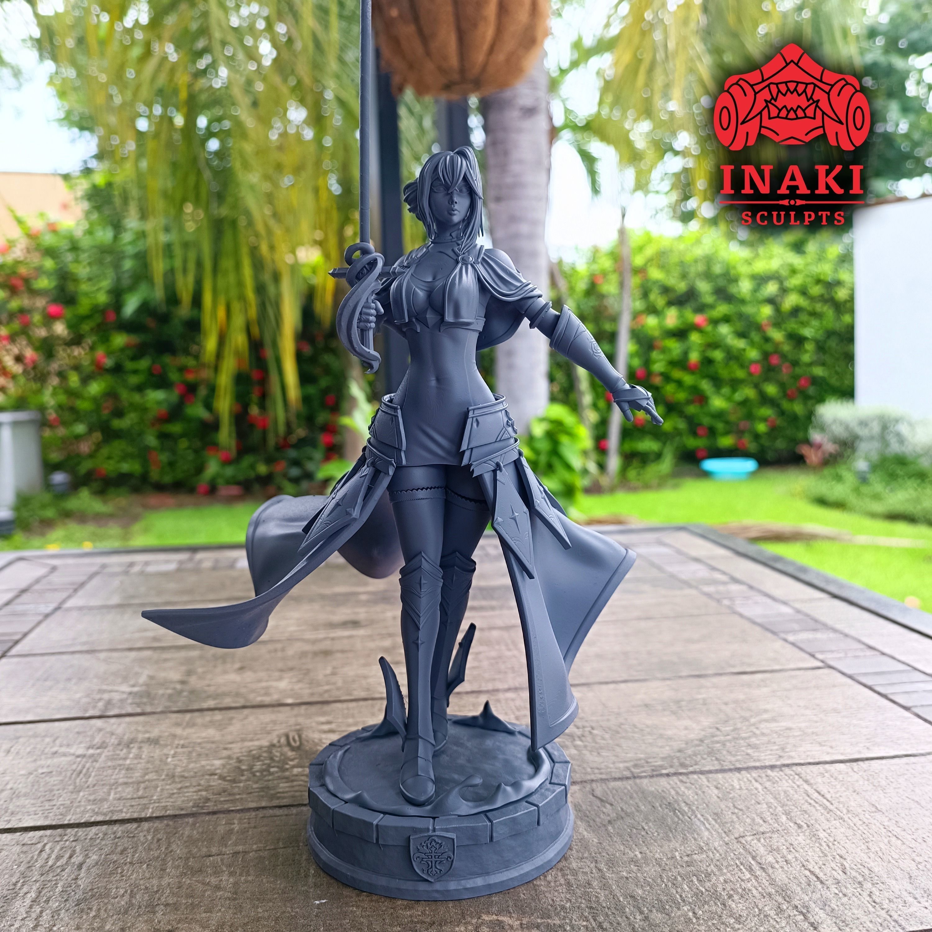 Jeanne DArc - Azur Lane 3D print model_12