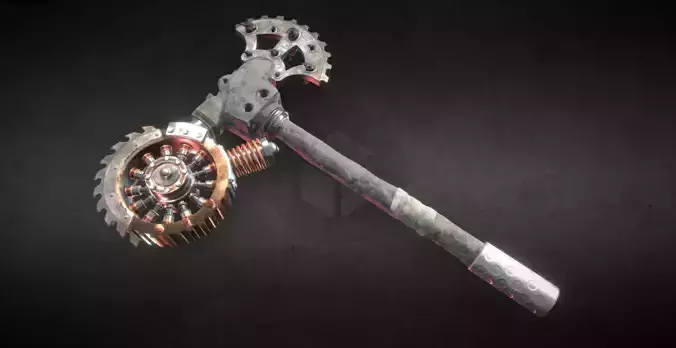 Doomsday Mallet Low-poly 3D model