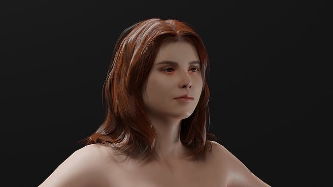 Realistic Female - Everlyn 3D model
