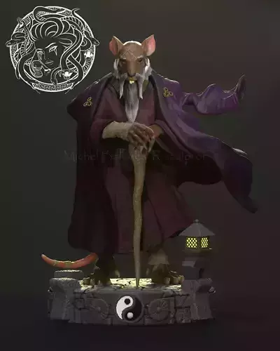 SPLINTER VERSION 1 BY CREATIVE GEEK MB 3D print model