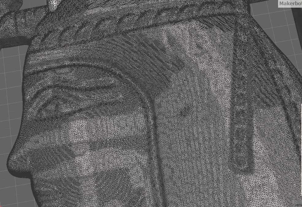 CLEOPATRA   ANCIENT EGYPT Queen Pendant 3D print model_10