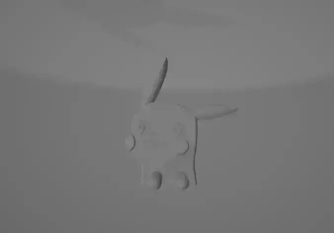 Pokemon Toothbrush Pikachu hanger