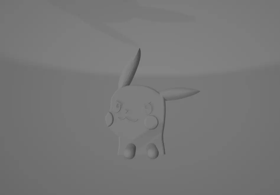 Pokemon Toothbrush Pikachu hanger Free 3D print model