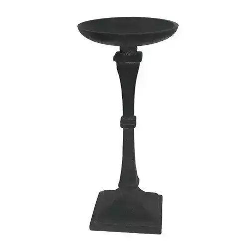 Iron Tabletop Candlestick