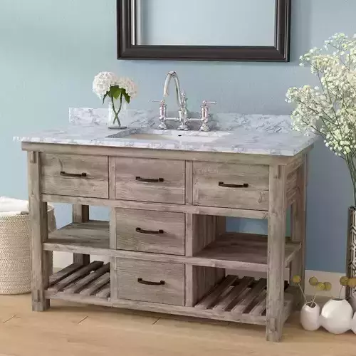 Bordeaux Single Bathroom Vanity 