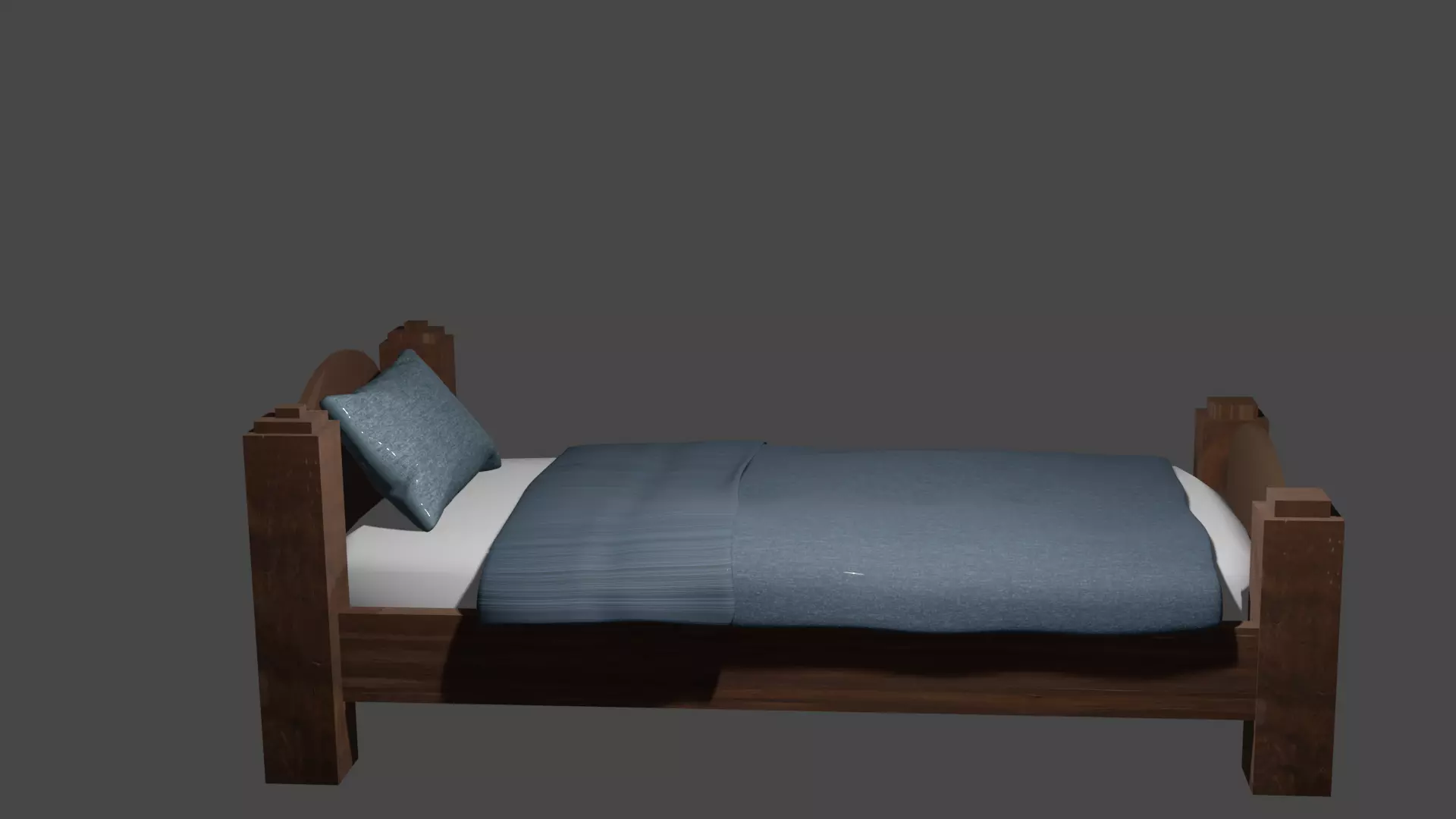 bed 3d 3D model_0