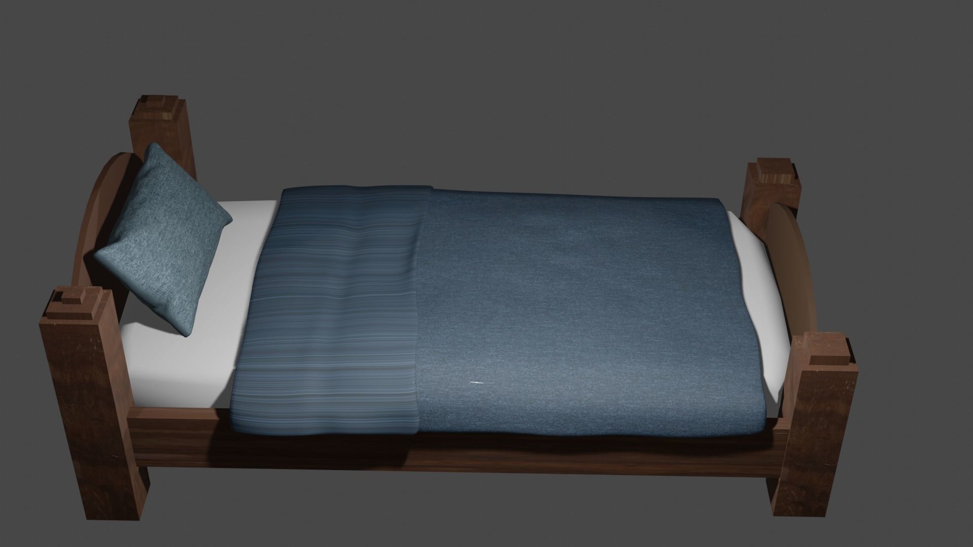 bed 3d 3D model_1