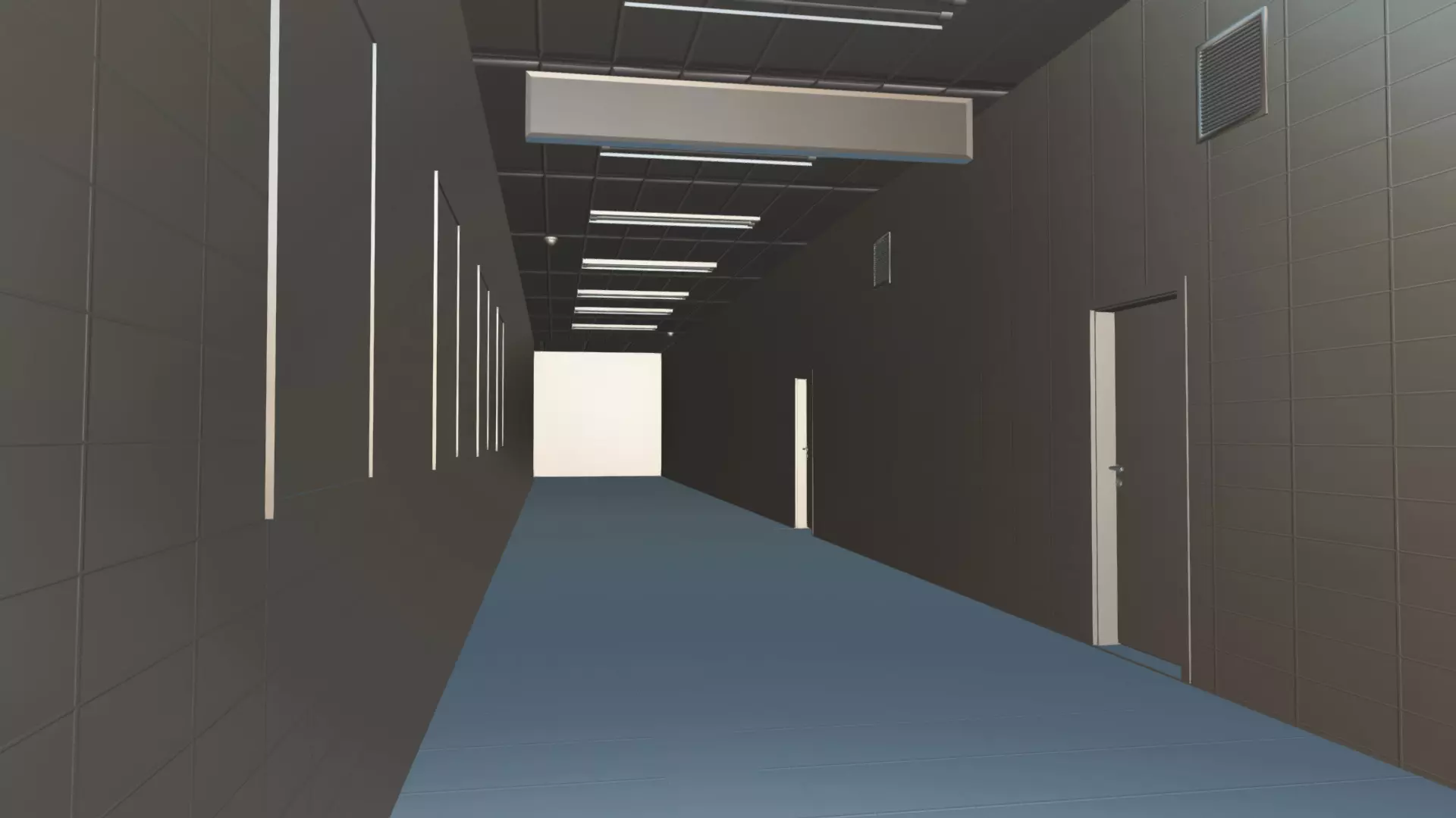 The Exit 8  Low-poly 3D model_1