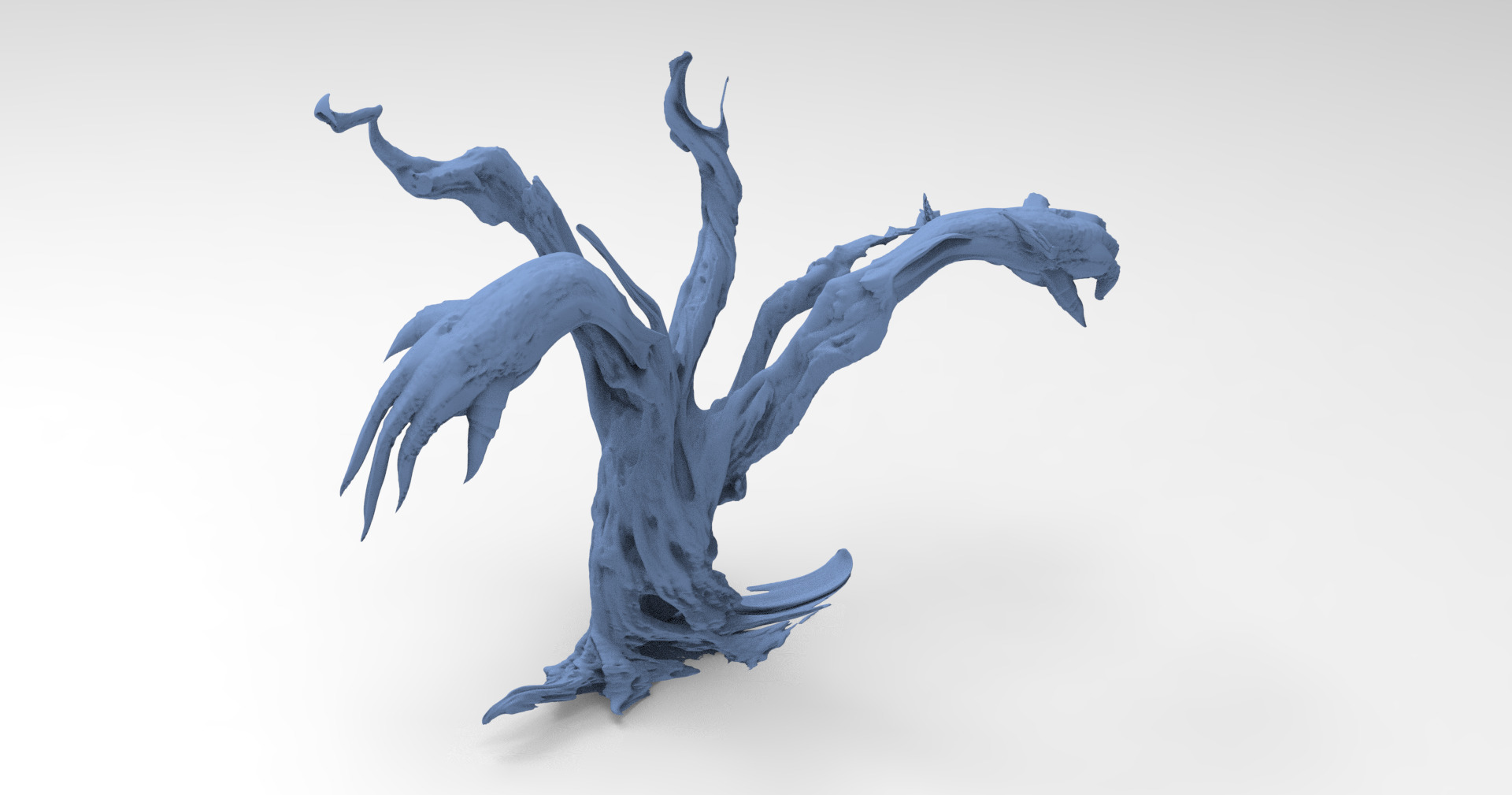 Claw Horror Tree 2  3D model_1