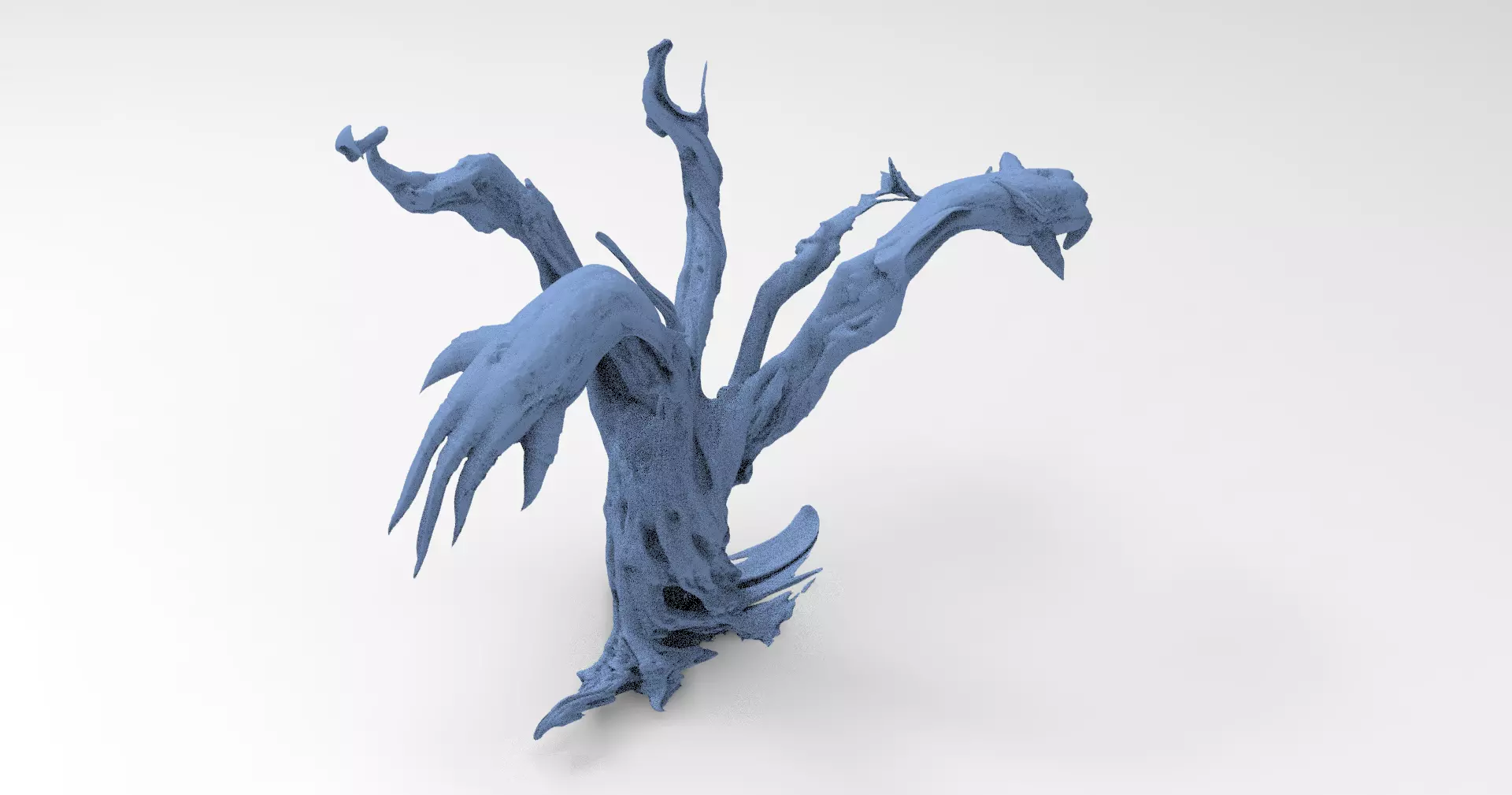 Claw Horror Tree 2  3D model_0