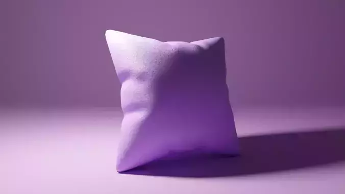 3D Cushion Set with Leather Texture 3  colors