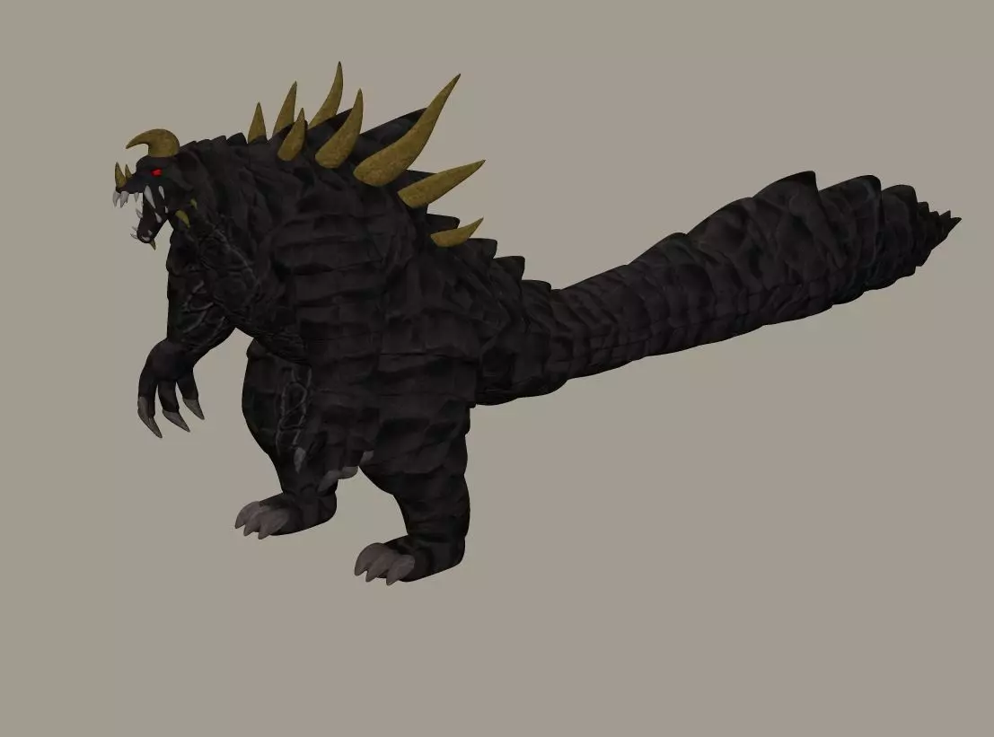 Black KIng Remake for Poser 3D model