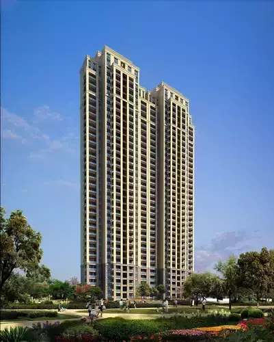 3Dmax fashion city commercial square building 48