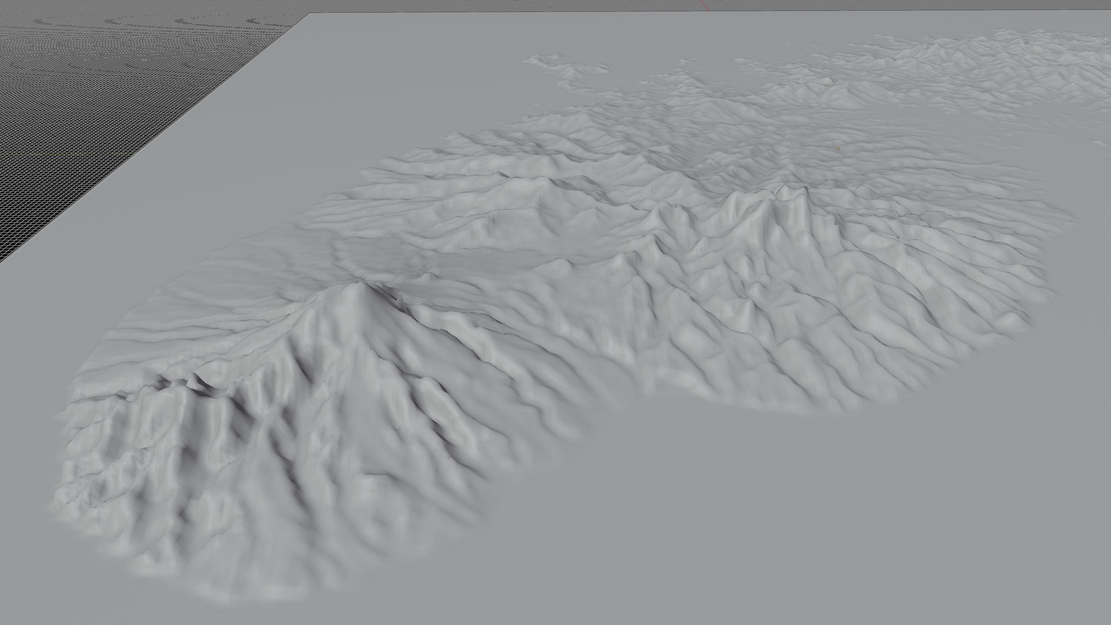 Martinique island full 3d model terrain 3D model_3