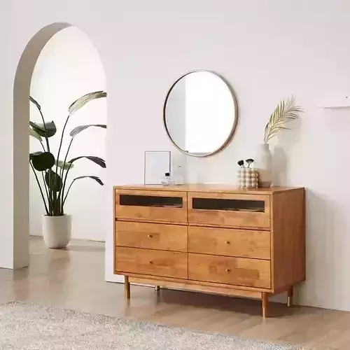 Newtro modern wide storage cabinet 