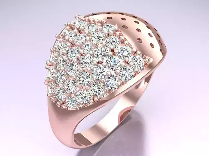 Diamond Ring - Womens Rings - SN492