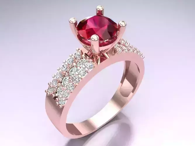 Diamond Ring - Womens Rings - SN494