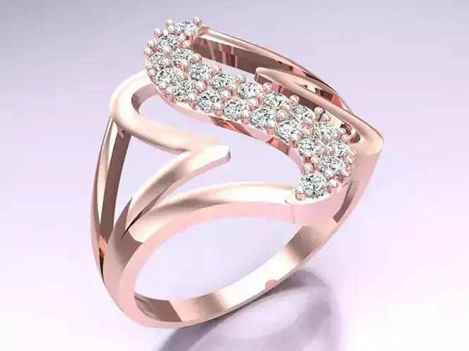 Diamond Ring - Womens Rings - SN541