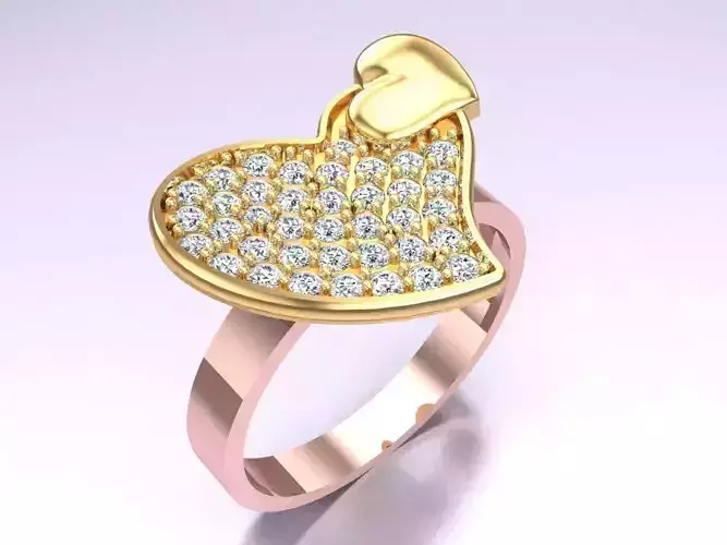 Heart Ring - Womens Rings - SN544