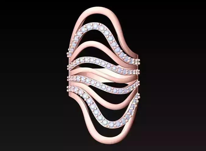 Diamond Ring - Womens Rings - SN566