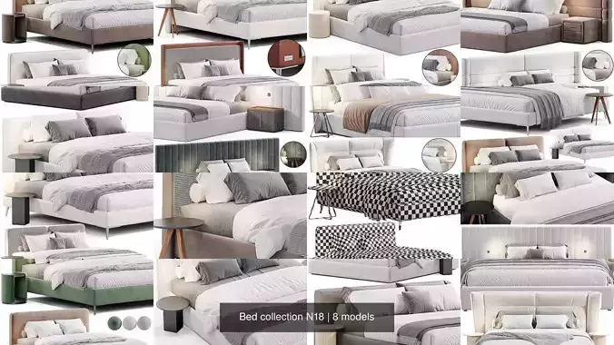 Bed collection N18 