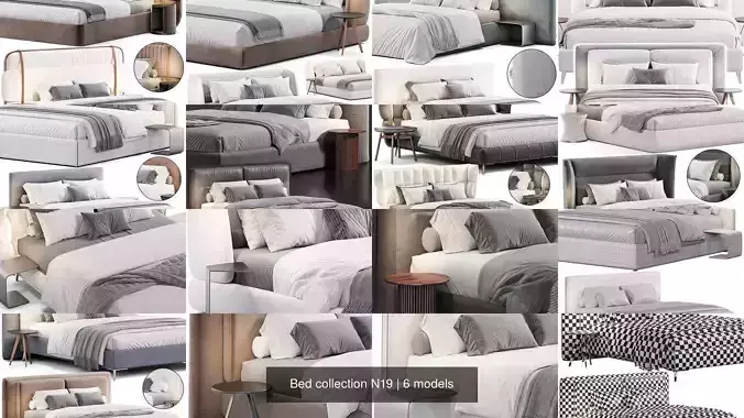Bed collection N19