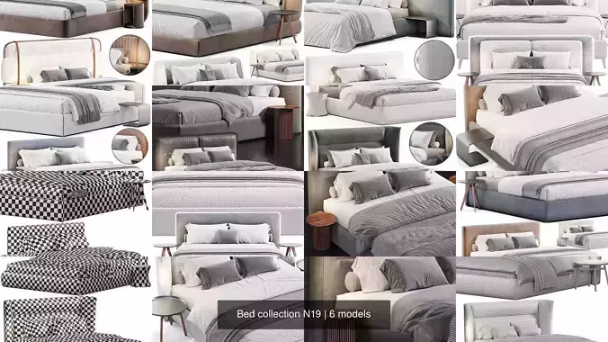 Bed collection N19