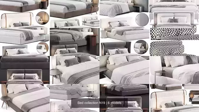 Bed collection N19