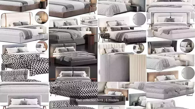 Bed collection N19