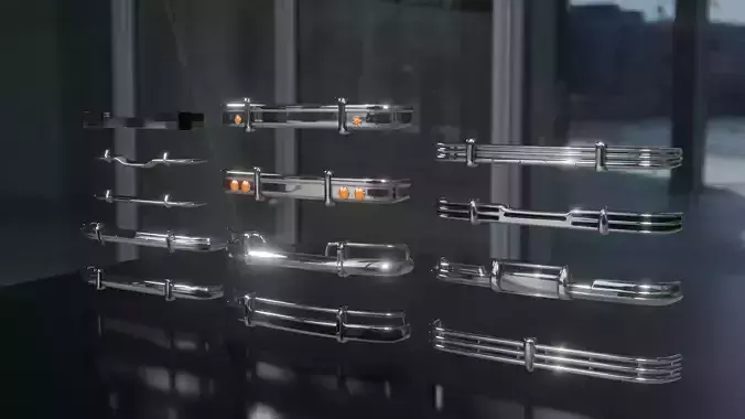 Vintage fornt bumper pack