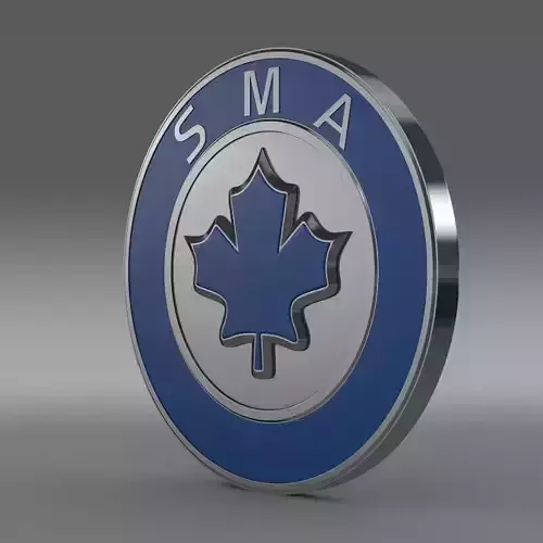 SMA Logo 3D model