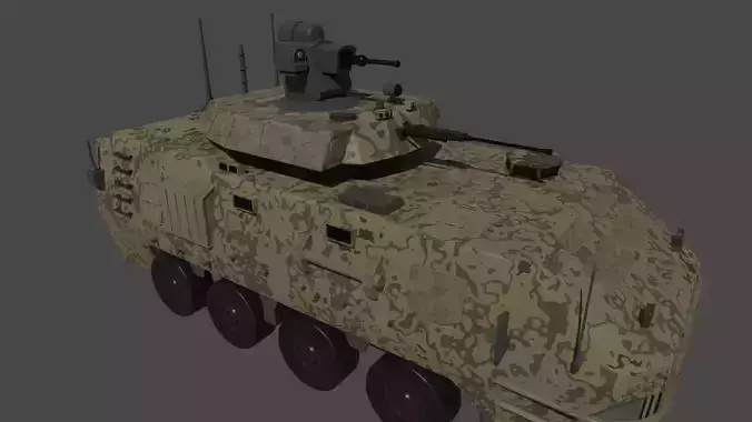 Rigged Light Armored Vehicle