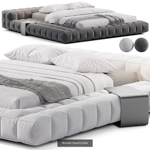 Bed collection N21 3D Model Pack 5