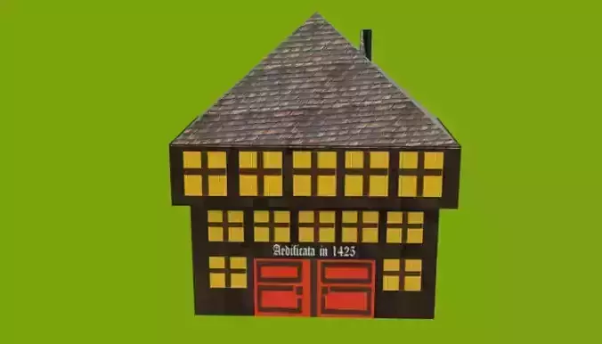 Historical Wooden Town Hall - Built in 1425