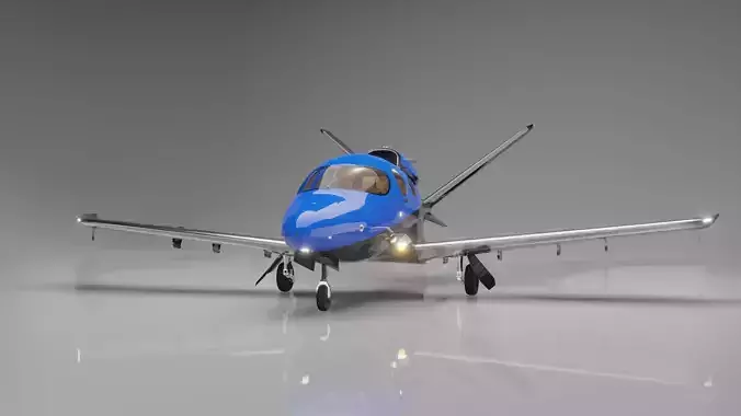 Cirrus Vision SF50 3D model