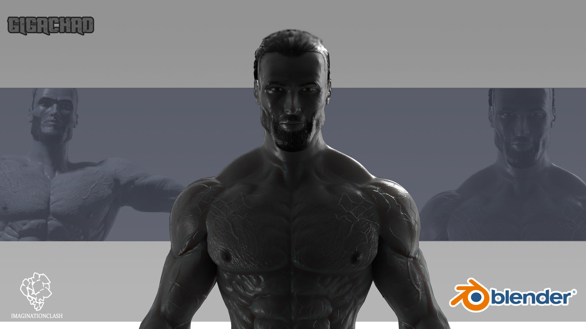 GIGACHAD Male 3D model_6