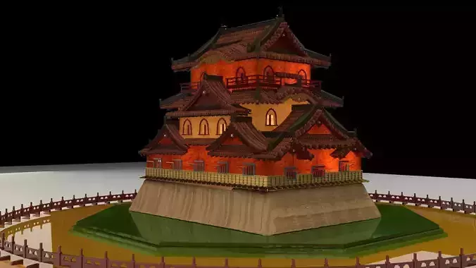 Chinese ancient  house  