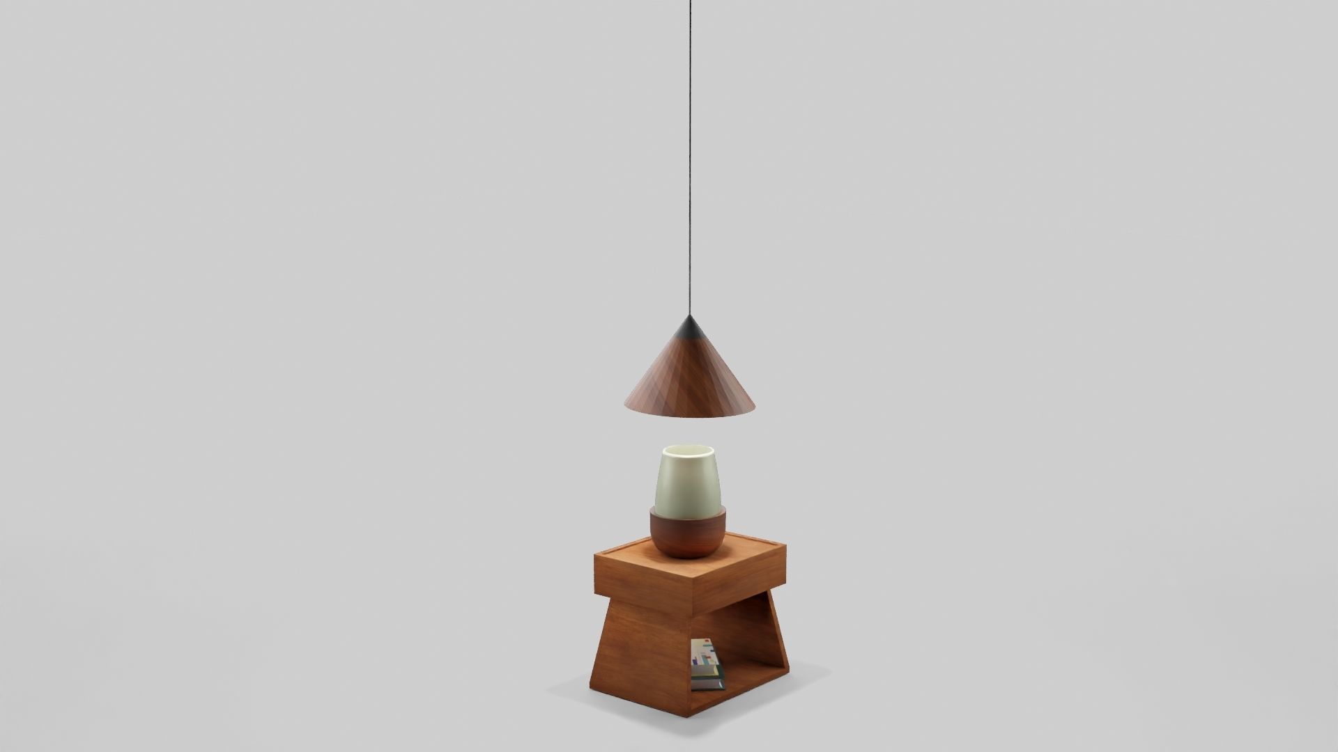 Bedside Table 3D model_3