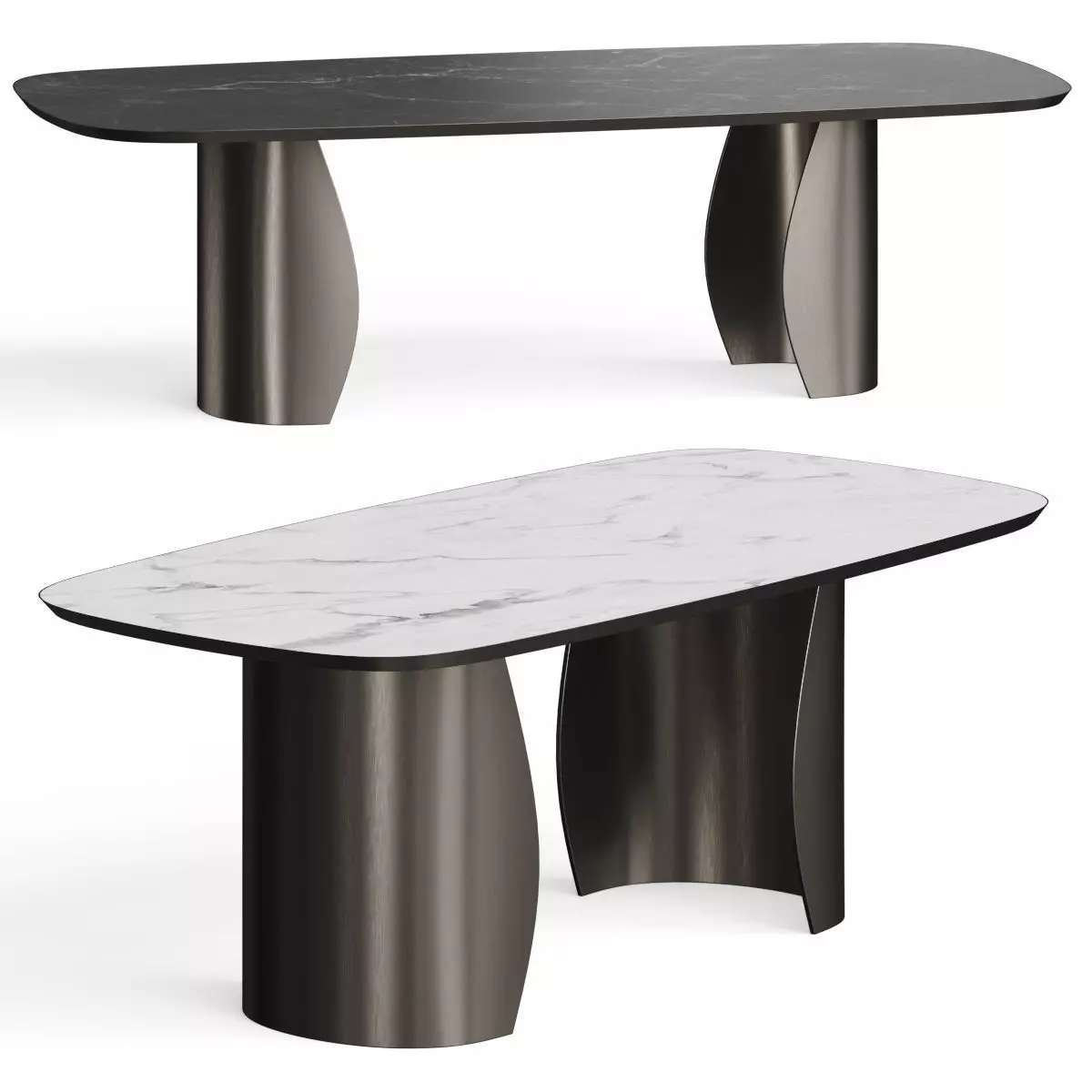 Reflex Petalo 72 Dining Table 3D model_0