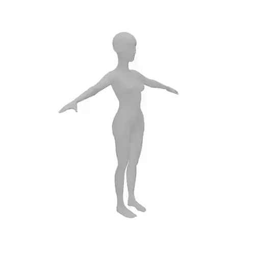 Female Body Base with Rigging