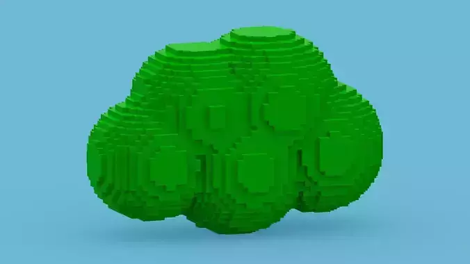 Green Voxel Cloud