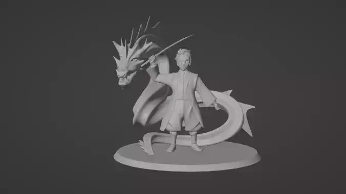 Tanjiro 3D Model 